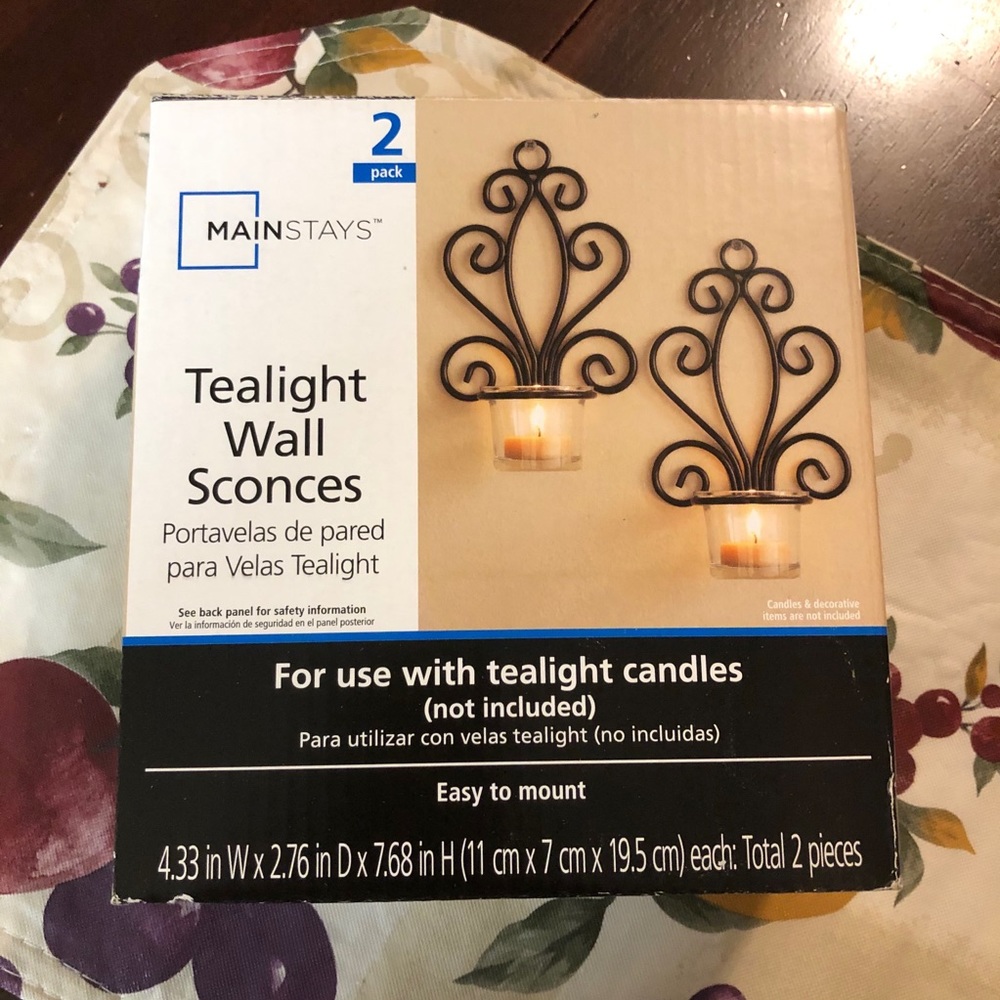 Tealight Wall Sconces